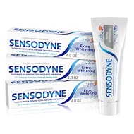 Sensodyne Sensitivity Toothpaste, Extra Whitening for Sensitive Teeth